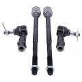 Motoku Front Inner And Outer Tie Rod Ends For Chrysler 200 2015-2017 Dodge Dart 2012-2016