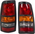 Evan Fischer Driver And Passenger Side Tail Light Set For 2001-2003 Chevrolet Silverado 3500 Fits Gmc Sierra 