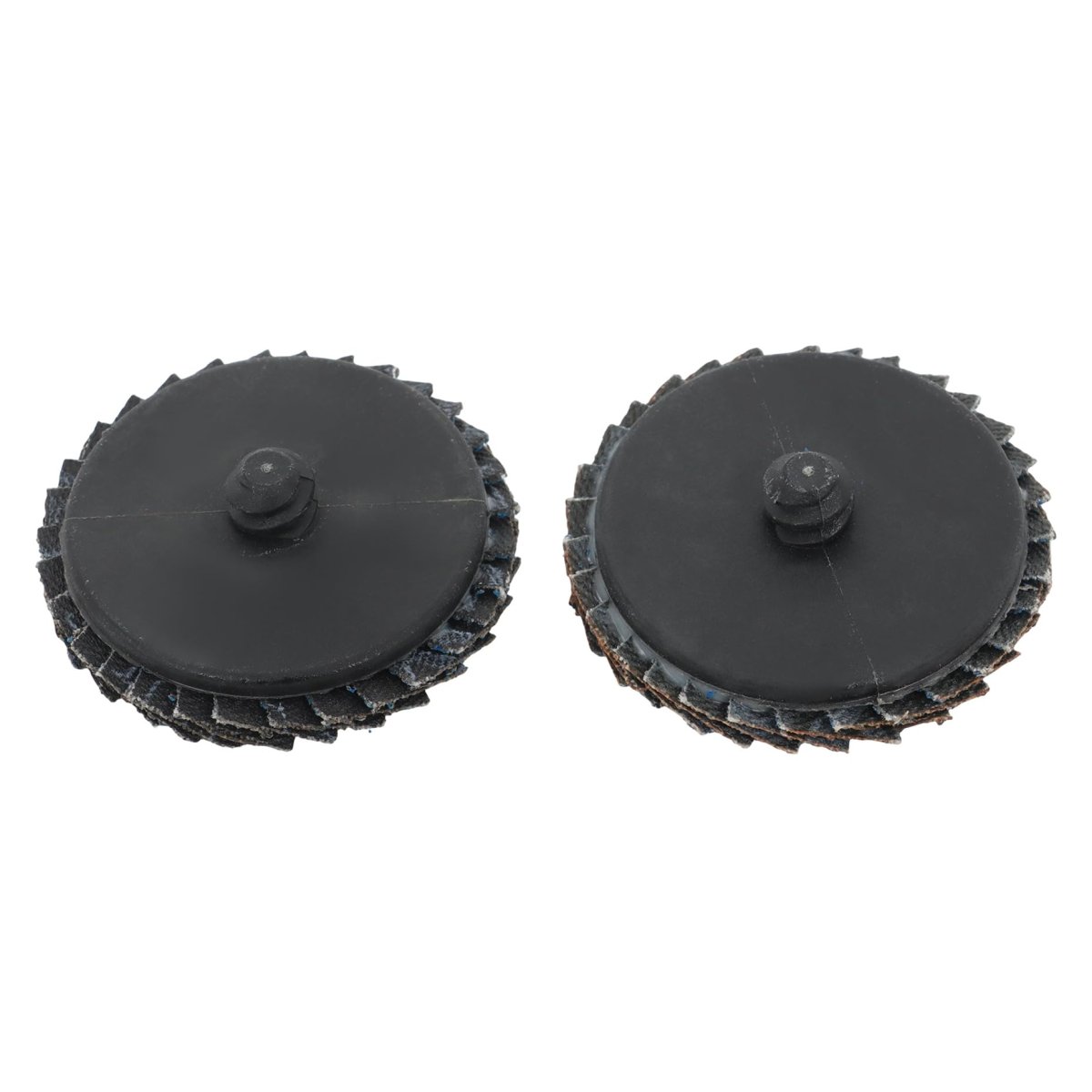 20 Pcs 2 In Mixed Curved Flap Disc With 1 4 Holder 40 60 80 120 Grit Quick Change Sanding Wheels For Angle Grinder Drill Die