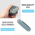 Key Fob Cover For Range Rover Land Jaguar 5 Button Smart Case With Leather Keychain And Screwdriver Blue Tpu Protector Shell