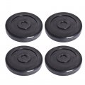 Wflnhb Round Rubber Arm Pads Replacement For Bendpak Lift Danmar Set Of 4 Black
