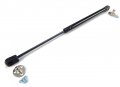 One 1 17 Inch 90 Lb Gas Prop Strut With 2 Two Round Flat Coated Steel Ball Stud Brackets 10mm 