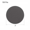 Uxcell 2-inch Hook And Loop Sanding Disc Wet Dry Silicon Carbide 600 Grit 100 Pcs