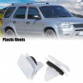 X Autohaux Plastic Rivet Fastener Clip Kit With Removal Tool Ford Edge Escape F-150 For Mustang W716352s300