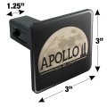 Graphics More Nasa Apollo 11 Moon With Saturn V Rocket And Launchpad Tow Trailer Hitch Cover Plug Insert