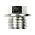 Oil Drain Plug For Gmc W5500ward 2000 2001 2002 2003 2004 Steel Silver Hex Head Drive Fine Thread Replacement For 32510 