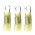 Heat Shrink Solder Ring Terminals Yellow 12 10 Ga Gauge Number Stud Size Dual Wall Alx-pau-si-hp2370-cla1 