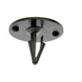 Hood Insulation Retainers For Mercury Capri 1991 1992 1993 1994 Black Plastic Circular Clips 0 23 Fastener Hole 1 18 In Outer 