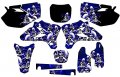 2005 Yz 450 F Jester Blue Senge Graphics Complete Kit For Yamaha 