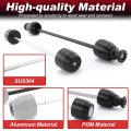 Front And Rear Wheel Frame Sliders With Bobbins For Nt1100 2021 2025 Aluminum Pom Axle Fork Hub Protection Paddock Stand