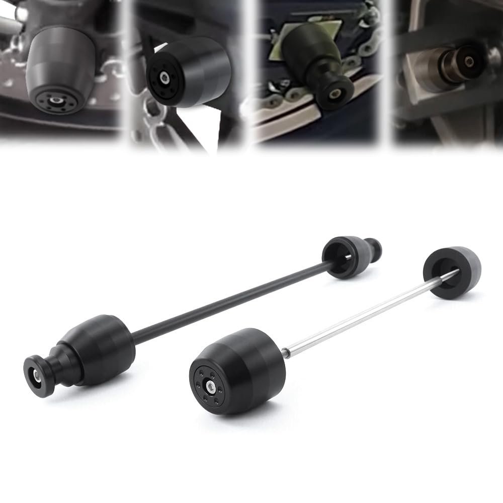 Front And Rear Wheel Frame Sliders With Bobbins For Nt1100 2021 2025 Aluminum Pom Axle Fork Hub Protection Paddock Stand