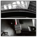 Acanii For Black 1997-2003 Ford F150 99-07 F250 F350 Superduty Led Tail Lights Brake Lamps
