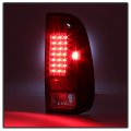 Acanii For Black 1997-2003 Ford F150 99-07 F250 F350 Superduty Led Tail Lights Brake Lamps