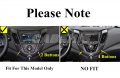 Interior Center Console Gps Navigation Panel Air Vent Outlet Trim Cover For Hyundai Veloster Accessories 2011-2017 Abs Plastic