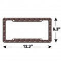 Bowls Of Big Cherries Pattern License Plate Tag Frame