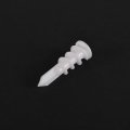 Uxcell 10x32mm Plastic Expansion Tube Drywall Wall Fixing White 100pcs