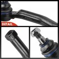 A-premium 2 X Front Outer Tie Rod Ends Compatible With Chevrolet Aveo 2004-2011 Aveo5 2006-2011 Suzuki Swift 2004-2010 Pontiac