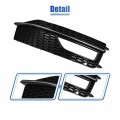 X Autohaux Front Right Fog Light Grille Bumper Grill Cover For Audi A4 S4 S-line 2013-2015 8k0807682m