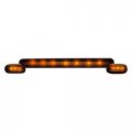 Recon Truck Accessories Rec264156bk Roof Lights Smoke Lens Black Bases Amber Led For 2007-2013 Silverado Sierra 250044 3500-3 