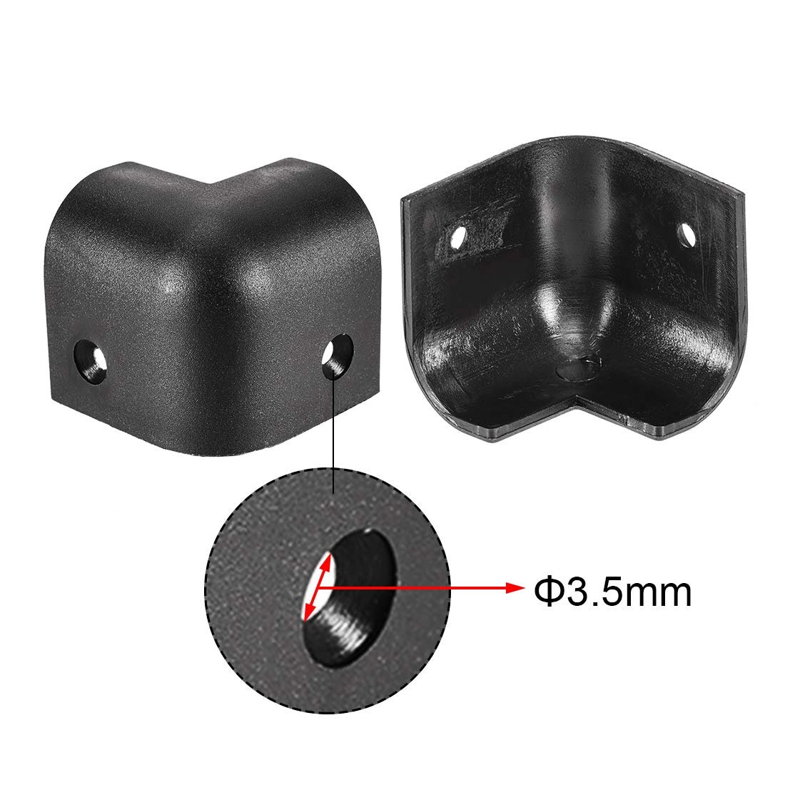 Speaker Corner Protectors Cabinets Edge Stackable Guard Wrap Angle Case Protection 8pcs