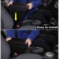 Yjywzh Double Layer Armrest Box For Mazda Cx-3 2015-2018 Car Interior Storage Center Console With 3 Usb Port Black Black Red