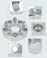 Aintier 1 25x4 To 5x108 Wheel Spacers Adapters Lug Centric 5 12x1 5 74mm Compatible With For Cl 1997-2003 Ilx 2013-2020 Set Of