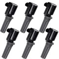 Ignition Coil Set Of 6 For Lincoln Ls 3 0l V6 2000 2005 And Jaguar S Type 2003 Replaces Dg528 Dg517 2w4z12029ac 
