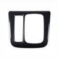 Beautost Fit For Honda 2023 2024 New Cr-v Crv Gear Shift Knob Console Panel Cover Trim Carbon Fiber Black 