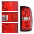 G-plus Tail Lights W O Bulbs Compatible With Gmc Sierra 1500 2014-2018 Fit 2500 Hd 3500 2015-2019 84288725 Gm2801281c Red Lens