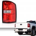 G-plus Tail Lights W O Bulbs Compatible With Gmc Sierra 1500 2014-2018 Fit 2500 Hd 3500 2015-2019 84288725 Gm2801281c Red Lens