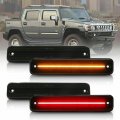 Gtinthebox Led Side Marker Light Kit For 2003-2009 Hummer H2 Fender Lamps