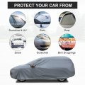 X Autohaux Full Suv Car Cover W Windproof Ribbons Soft Lining Waterproof Outdoor All Weather Fit For 191 X75 X73 Suvs