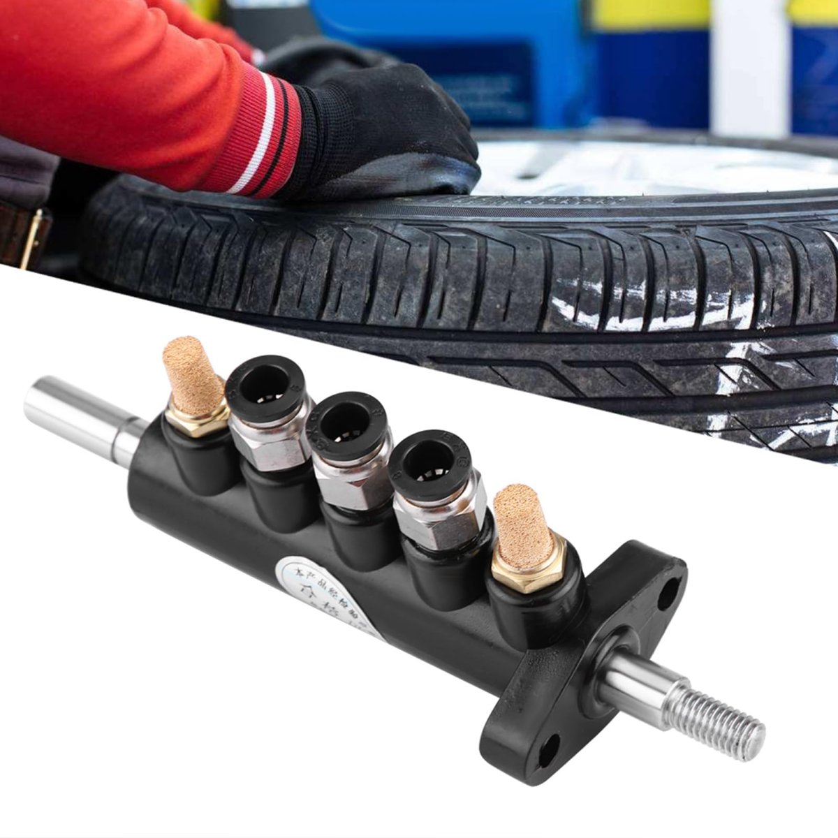 Air Control Valve Foot Pedal For Tire Changer Machinesurable Steel Construction With Mufflers Smooth And Operation Multiple