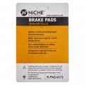 Niche Brake Pad Set For Suzuki B-king 59100-23840 69100-15830 69100-15850 59100-23830 Front Rear Semi-metallic