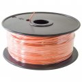Electronix Express 1000 Foot 22 Gauge Solid Hook Up Wire Orange 