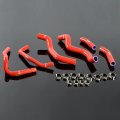 Silicone Radiator Hoses Coolant Clamps Kit For Honda Cb1300sf Cb 1300 Sf Super Four 2003-2009 Red