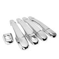 Triple Chrome Side Door Handle Cover Trims For Lexus 1998-2003 Rx300 2001-2005 Is300 1998-2005 Is200 Toyota 2098-2003 Harrier 