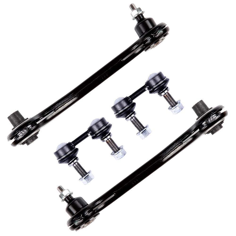 Rear Suspension Set Of 4 Upper Rearward Control Arm Sway Bar End Link Fit 2000-2006 For Bmw X5