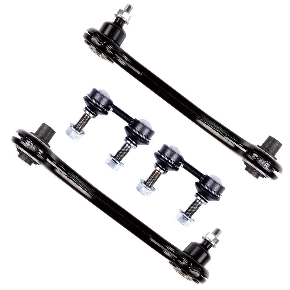 Rear Suspension Set Of 4 Upper Rearward Control Arm Sway Bar End Link Fit 2000-2006 For Bmw X5
