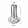 Uxcell 1 4-20x5 8 Hex Bolts 304 Stainless Steel Hexagon Screw Bolt 10pcs