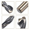 Uxcell Reduced Shank Twist Drill Bits 14mm High Speed Steel 4341 With 10mm 2 Pcs For Stainless Alloy Metal Plastic Wood