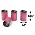 Sasquatch Bigfoot Head Valve Stem Caps For Tire Rim Wheel Aluminum Pink
