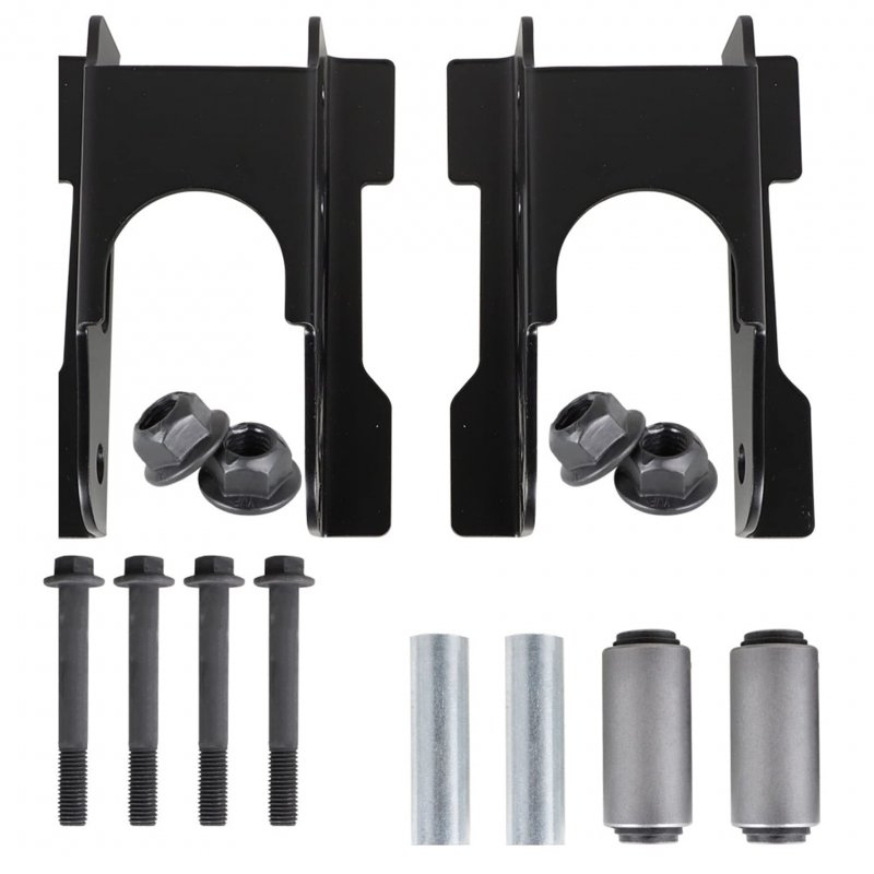 2-pack Rear Leaf Spring Shackle Repair Kit Replacement For 1991-2002 Explorer 1997-01 Mercury Mountaineer 722-009