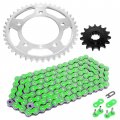 Caltric Drive Chain And Sprockets Kit Compatible With Honda Cbr600f2 Super Sport 1991 1992 1993 1994