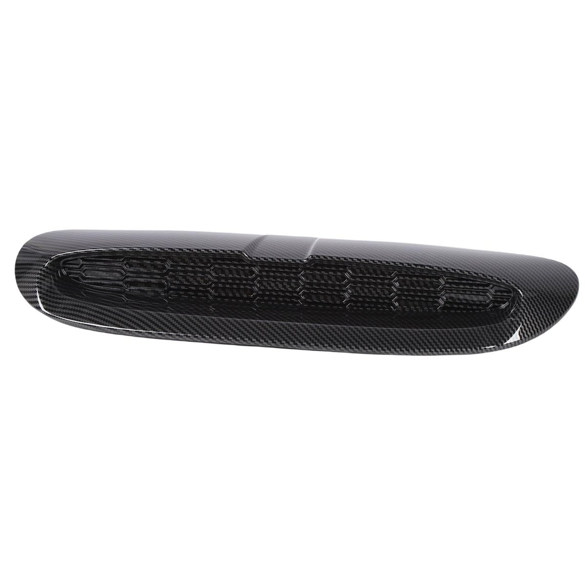 Hood Scoop Air Flow Intake Vent Cover For Mini S Jcw F54 F55 F56 F57 2014 2024 Carbon Fiber Pattern Bonnet Decorative Trim