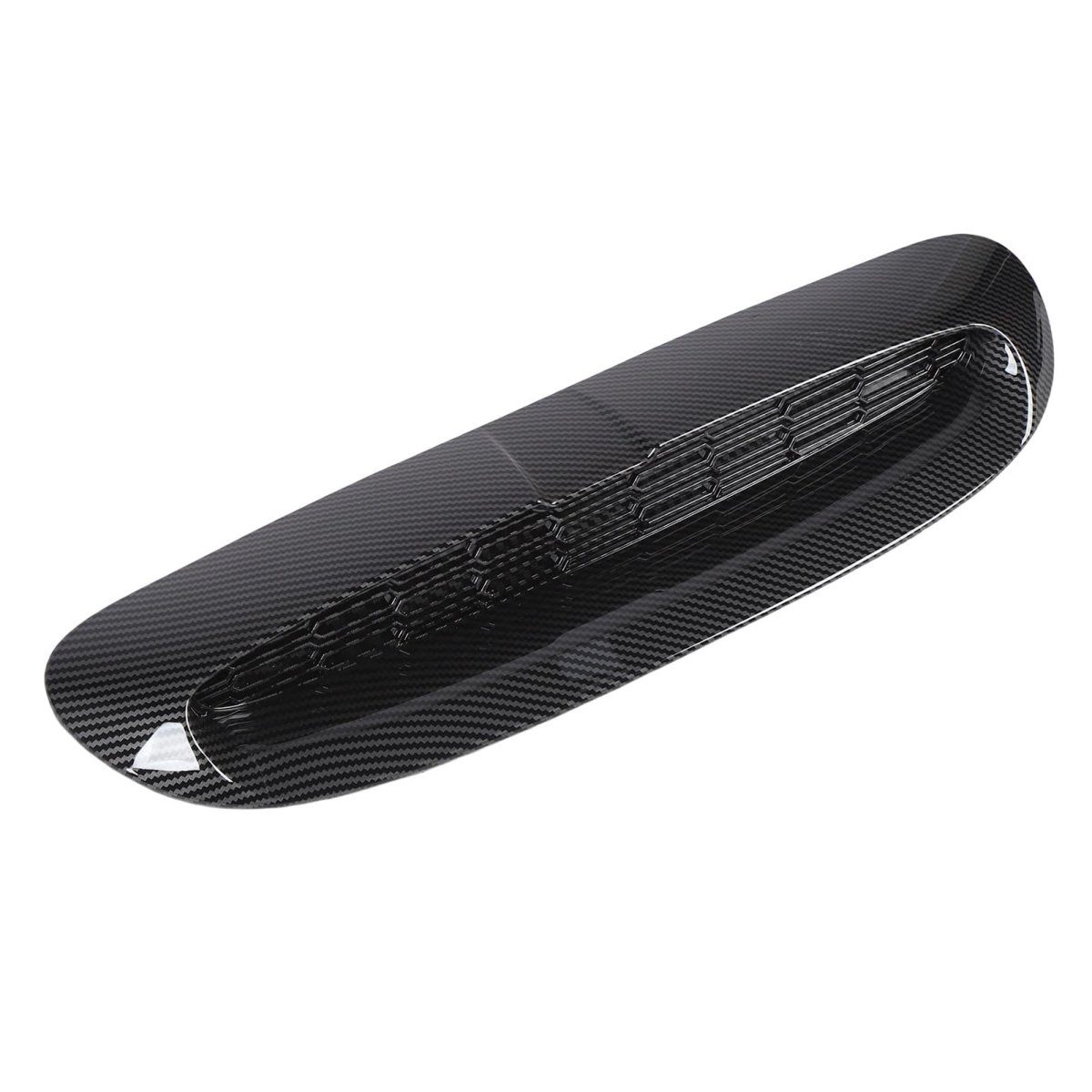 Hood Scoop Air Flow Intake Vent Cover For Mini S Jcw F54 F55 F56 F57 2014 2024 Carbon Fiber Pattern Bonnet Decorative Trim