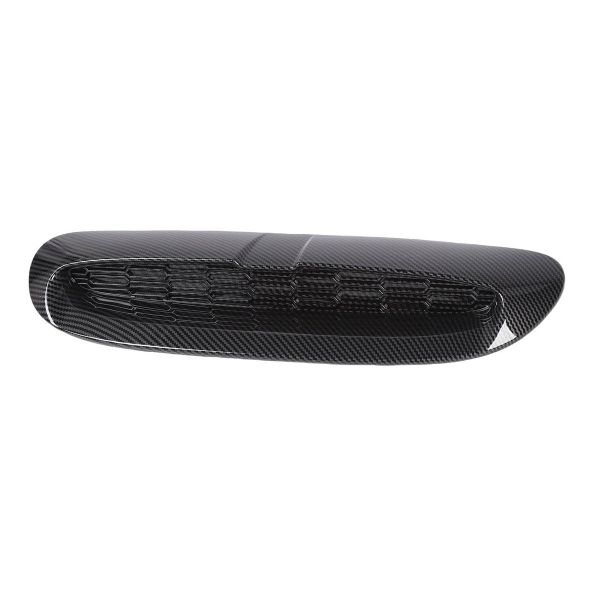 Hood Scoop Air Flow Intake Vent Cover For Mini S Jcw F54 F55 F56 F57 2014 2024 Carbon Fiber Pattern Bonnet Decorative Trim