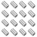 16pcs 304 Stainless Steel Spacer 3 8 Od X 1 4 Id 5 Length 10x6x16mm Screw Standoff Bushing Plain Finish Unthreaded Round Metal 
