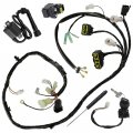 Caltric Wiring Harness Switch Key Coil Starter Relay Compatible With Suzuki Quadsport Lt-z400 Ltz400 2004