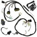 Caltric Wiring Harness Switch Key Coil Starter Relay Compatible With Suzuki Quadsport Lt-z400 Ltz400 2004